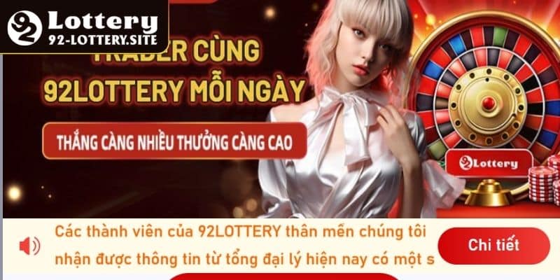 Điều kiện để nhận khuyến mãi 92lottery