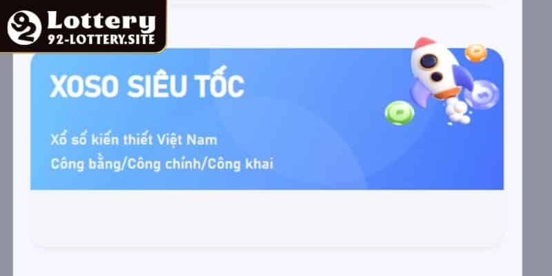 Thông tin tóm lược về xổ số 92lottery